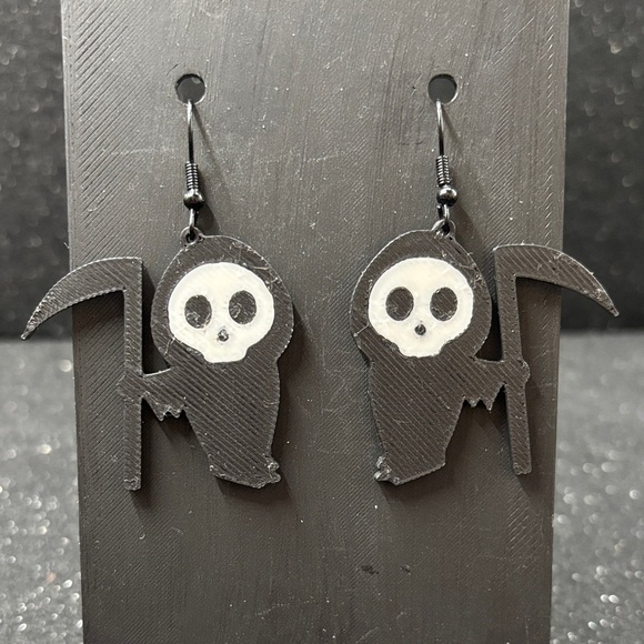 Jewelry - Grim Reaper Earrings ☠️🖤